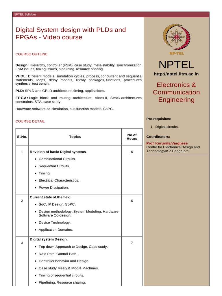 PDF | PDF | Field Programmable Gate Array | Digital Electronics
