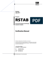 Dlubal RSTAB Verification Manual