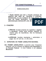 Direito Constitucional II -Poder Legislativo