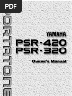 Download Yamaha PSR-420 English Manual by Capital City Goofball SN17563184 doc pdf
