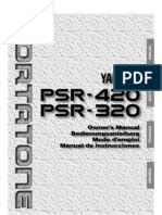 Yamaha PSR-420 deutsches Handbuch