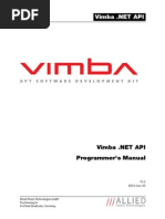 Vimba NET Manual