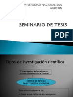 Seminario de Tesis Clase 1