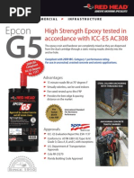 Epcon G5 Adhesive Summary Brochure 584364