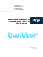 Análisis Uso Twitter Flor Sila Rodríguez