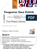 Pertemuan 6-Undang-Undang Dasar Dan Pembagiaan Kekuasaan