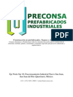 Preconsa - Prefabricados Industriales