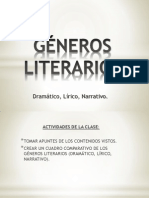 Géneros literarios