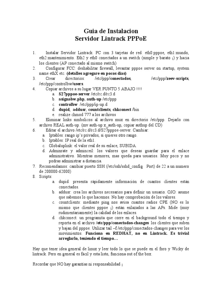 Guia de Instalacion | PDF