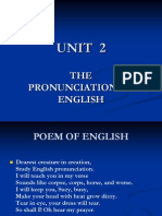 The Pronunciation of English 1