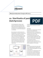 10. Sterilisatie of Pasteurisatie
