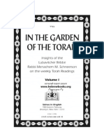 Rabbi Menachem Mendel Schneersohn - in The Garden of The Torah Volume 1