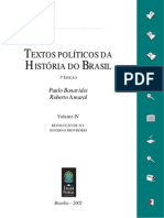Textos Políticos da História do Brasil - Vol. 4 - Revolução de 30 e Governo Provisório