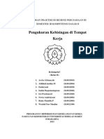 Laporan Praktikum Higiene Perusahaan III