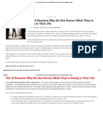 The 10 Reasons Why No One Knows What They're Doing in Their 20sKnowledge For Men.pdf