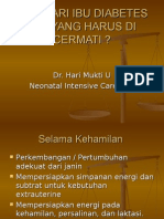 Mencermati Bayi Dari Ibu Diabetes