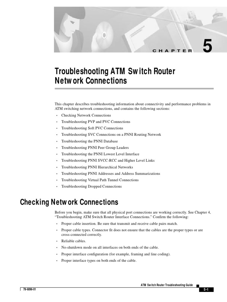Troubleshooting ATM Switch Router Network Connections | PDF