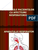 Ingrijirea Pacientilor Cu Afectiuni Pulmonare