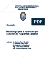 Metodologia Reparacion Soldadura Recipientes Presion