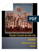Unidad 7 Ricardo Corazón de León y Las Cruzadas - Yarhen Franco Durango