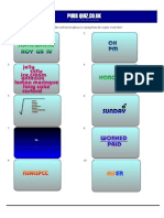 Dingbats Picture Quiz