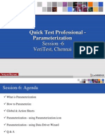 QTP Training Session6-Parameterisation