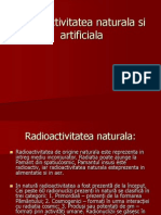Radioactivitatea Naturala Si Artificiala