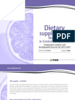 Leaflet - Dietary Supplements Market in Central Europe 2012