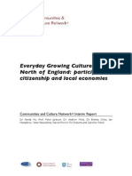 Everyday Growing Cultures - Interim Report