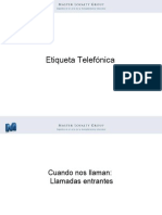 Etiqueta Telefónica