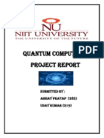 Quantum Computing Report