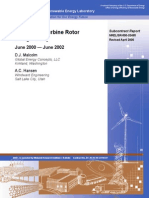 Turbine Rotor Design Study