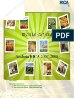 Raport Rezultate Standard 2007 2008 RICA