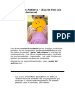 Sintomas de Autismo - Descubre Las Principales Causas de Autismo