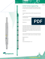 Pumptools - CT Logging Plug