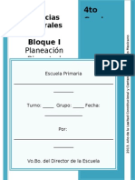 4to Grado - Bloque 1 - Ciencias Naturales