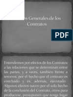 Efectos Generales de Los Contratos