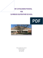 Elrod Cataloging Manual