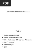 Contemporary Management Tools