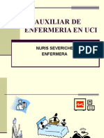 El Auxiliar de Enfermeria en Uci