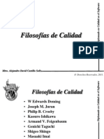 Calidad filosofías