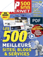 Top 500 Sites Internet 11 - Printemps 2012