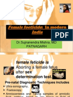 Female Foeticide India:: in Modern