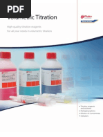 Download Volumetric Titration - High Quality titration reagents for all your needs in volumetric titration by Sigma-Aldrich SN17583258 doc pdf