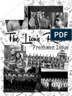 Freshman Issue Cover