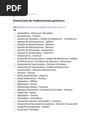 Imovane genéricos