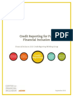 Credit Reporting for Full Financial Inclusion 