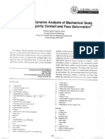 A Transient Dynamic Analysis of Mechanical Seals