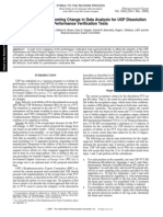 Data Analysis USP Dissolution PVT