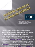 Ecosistema Agricola en La Region de Matehuala